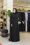 PÜSKÜL TAŞLI ABİYE ELBİSE 5011 KOD