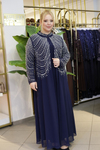 BEY804 CODE SAWAROSKI STONE ABAYA SET