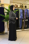 BEY804 CODE SAWAROSKI STONE ABAYA SET