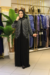 BEY804 CODE SAWAROSKI STONE ABAYA SET