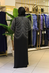 BEY804 CODE SAWAROSKI STONE ABAYA SET