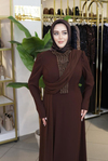ŞİFON TAŞLI ABİYE ELBİSE 7232 KOD