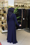ŞİFON TAŞLI ABİYE ELBİSE 7232 KOD