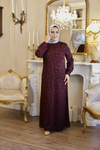 SİMLİ ELBİSE 6009 KOD