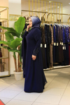 SR5101 OMUZ DETAY SWAROSKİ TAŞLI ELBİSE