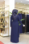 YANDAN BAĞLAMALI SUZZANA ELBİSE 4250 KOD