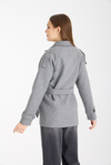 Calina Gri Regular Fit Premium Kaşe Ceket