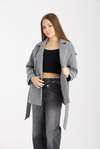 Calina Gri Regular Fit Premium Kaşe Ceket