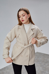 Calina Taş Regular Fit Premium Kaşe Ceket