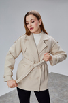 Calina Taş Regular Fit Premium Kaşe Ceket