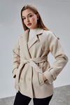 Calina Taş Regular Fit Premium Kaşe Ceket