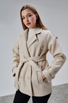Calina Taş Regular Fit Premium Kaşe Ceket