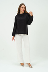 Kadın Dokuma Oversize Bluz