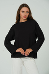 Kadın Dokuma Oversize Bluz