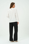 Kadın Dokuma Oversize Bluz