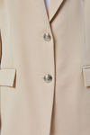 Kadın Oversize Astarlı Dokuma Blazer Ceket