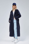 Kadın Oversize Kuşaklı Trençkot