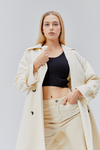 Kadın Oversize Kuşaklı Trençkot