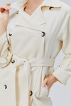 Kadın Oversize Kuşaklı Trençkot