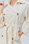 Kadın Oversize Kuşaklı Trençkot
