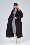 Kadın Oversize Kuşaklı Trençkot