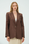 Kadın Oversize Vatkalı Blazer Ceket