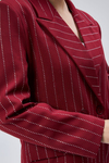 Kadın Taş İşlemeli Regular Vatkalı Blazer Ceket