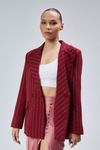 Kadın Taş İşlemeli Regular Vatkalı Blazer Ceket