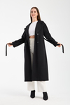 Oversize Rüzgarlık Detaylı Trençkot