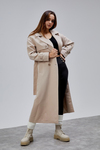 Oversize Rüzgarlık Detaylı Trençkot