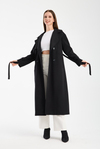 Oversize Rüzgarlık Detaylı Trençkot