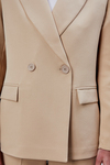 Taş Palazzo Pantolon Blazer Ceket Takım