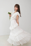 Soft Ruffle Elbise