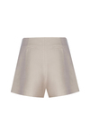 Beige Linen Shorts