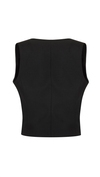 Black Wool Vest