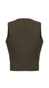 Green Wool Vest