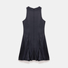Halter Neck Silk-Cotton Dress