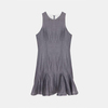 Halter Neck Silk-Cotton Dress