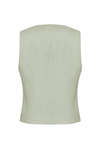 Linen Vest Sage