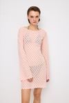 Pink Mini Beach Dress