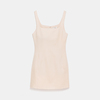 Square Neck Beige Dress