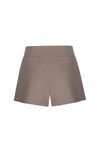Taupe Linen Shorts