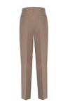 Taupe Oversize Linen Pants