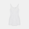 White Linen Dress