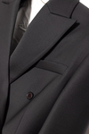 Wool Double Breasted Blazer 