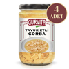 Gurvita Tavuk Etli Çorba 660 Ml 4'lü