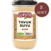 Gurvita Tavuk  Suyu Sade 320 Ml 3'lü