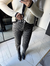 Gri Tonlu Leopar Jean 