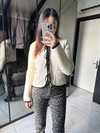 Gri Tonlu Leopar Jean 