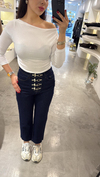 Kanca Detaylı Straight Fit Jean 